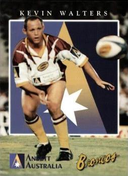 1997 Ansett Brisbane Broncos #NNO Kevin Walters Front